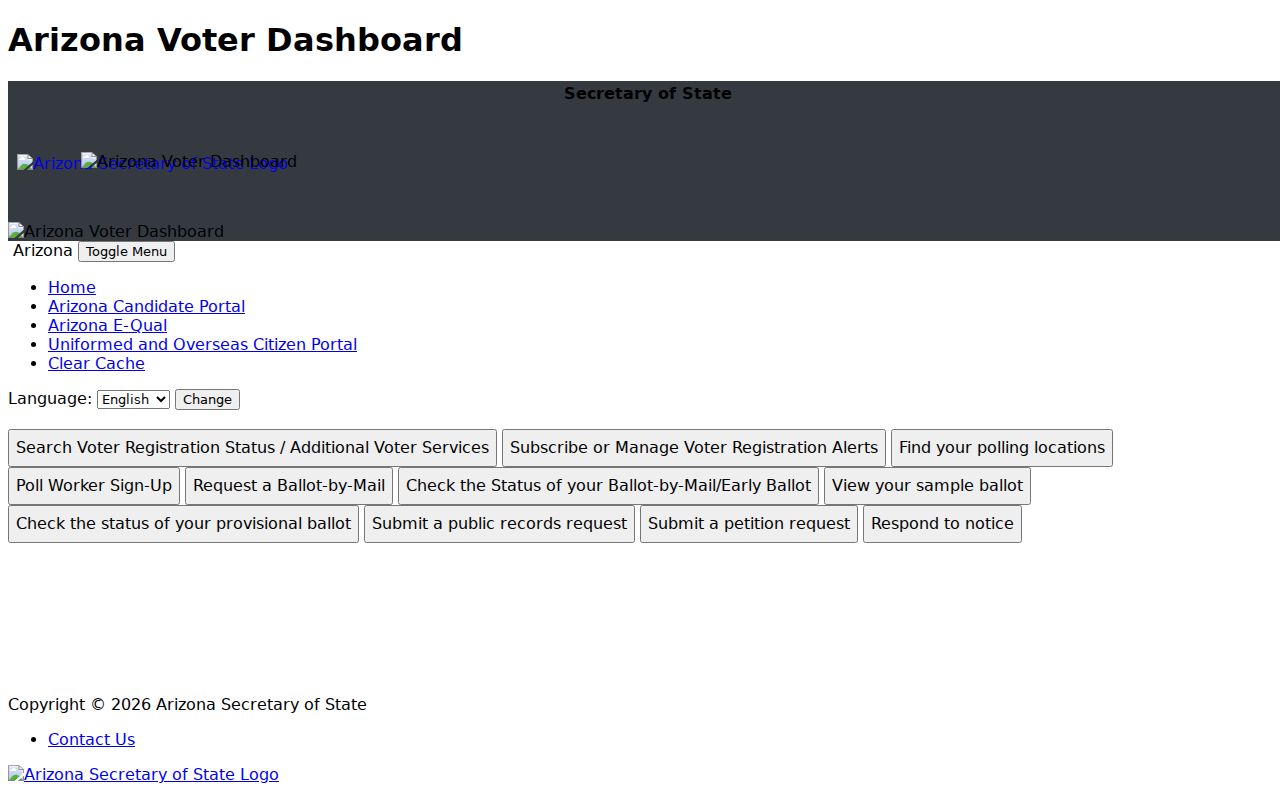 Yuma County residents directory Arizona voter lookup