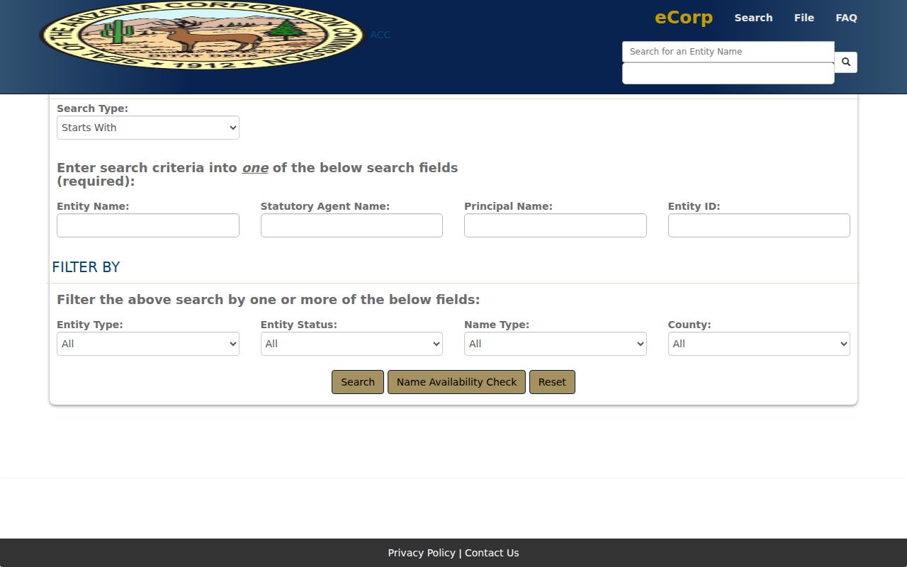 Yuma County neighbors HOA and entity record search